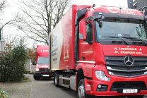 LKW vor der Haustüre